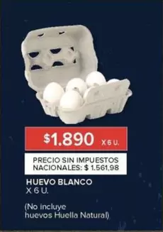 Huella Natural - HUEVO BLANCO