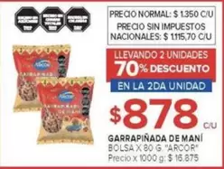 Arcor - GARRAPIÑADA DE MANÍ