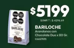 Bariloche - Arandanos con Chocolate Duo x 80 Gr.