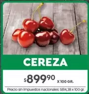 X$ - CEREZA