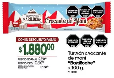 Bariloche - Crocante de Maní