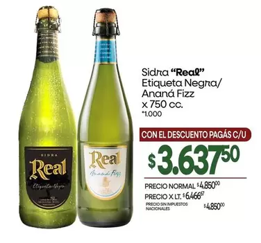 Real - Etiqueta Negra/ Ananá Fizz