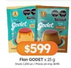 Godet - Flan x 25 g