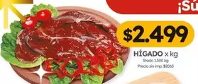 X$ - HÍGADO x kg