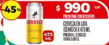 Isenbeck - CERVEZA EN LATA