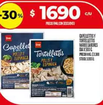 CAPELLETTIS Y TORTELLETTIS