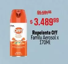 Off - Repelente Family Aerosol