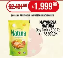 Natura - MAYONESA