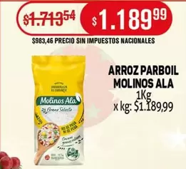 Molinos Ala - ARROZ PARBOIL