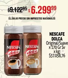 Nescafé - DOLCA Original/Suave