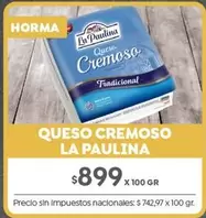 La paulina - QUESO CREMOSO
