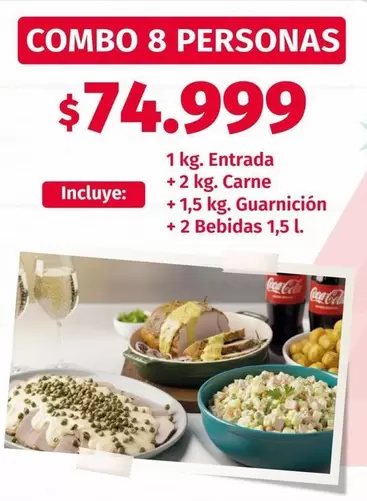 Coca cola - COMBO 8 PERSONAS