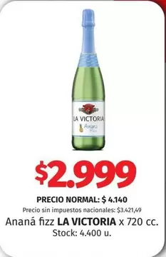 La Victoria - Ananá fizz