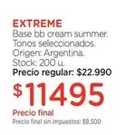 Origen - Base bb cream summer