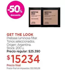 Look - Prebase luminosa filter