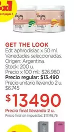 X$ - Edt aphrodisiac x 50 ml