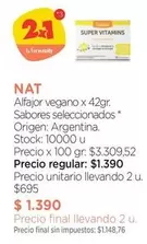 farmacity - Alfajor vegano