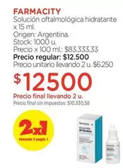 farmacity - Solución oftalmológica hidratante