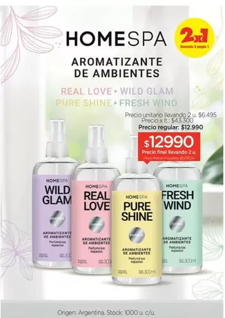 X$ - AROMATIZANTE DE AMBIENTES