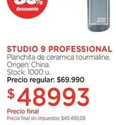 Origen - Planchita de ceramica tourmaline