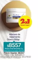 Dove - Máscara de tratamiento