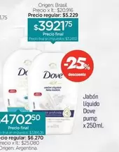 Dove - Jabón Líquido