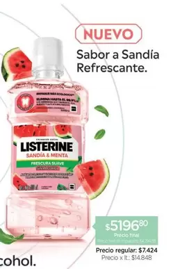 Listerine - SANDIA & MENTA