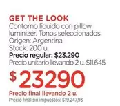 Look - Contorno líquido con pillow luminizer