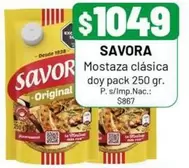 Savora - Mostaza clásica