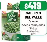 Sabores del Valle - Arvejas