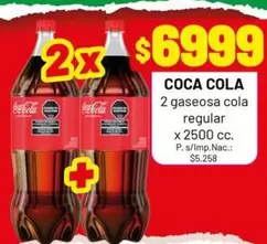 Coca cola - Gaseosa Cola