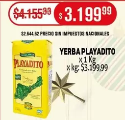 Playadito - YERBA PLAYADITO