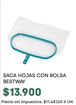 Bestway - SACA HOJAS CON BOLSA