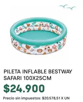 Bestway - SAFARI 100X25CM