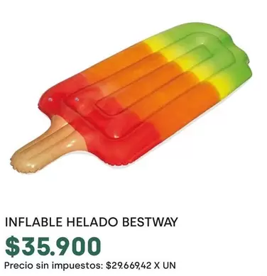 Bestway - INFLABLE HELADO