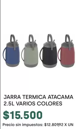 X$ - JARRA TERMICA ATACAMA
