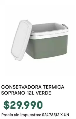 X$ - CONSERVADORA TERMICA