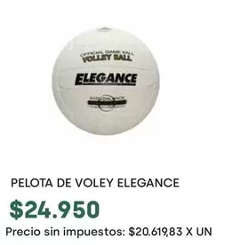 X$ - PELOTA DE VOLEY ELEGANCE