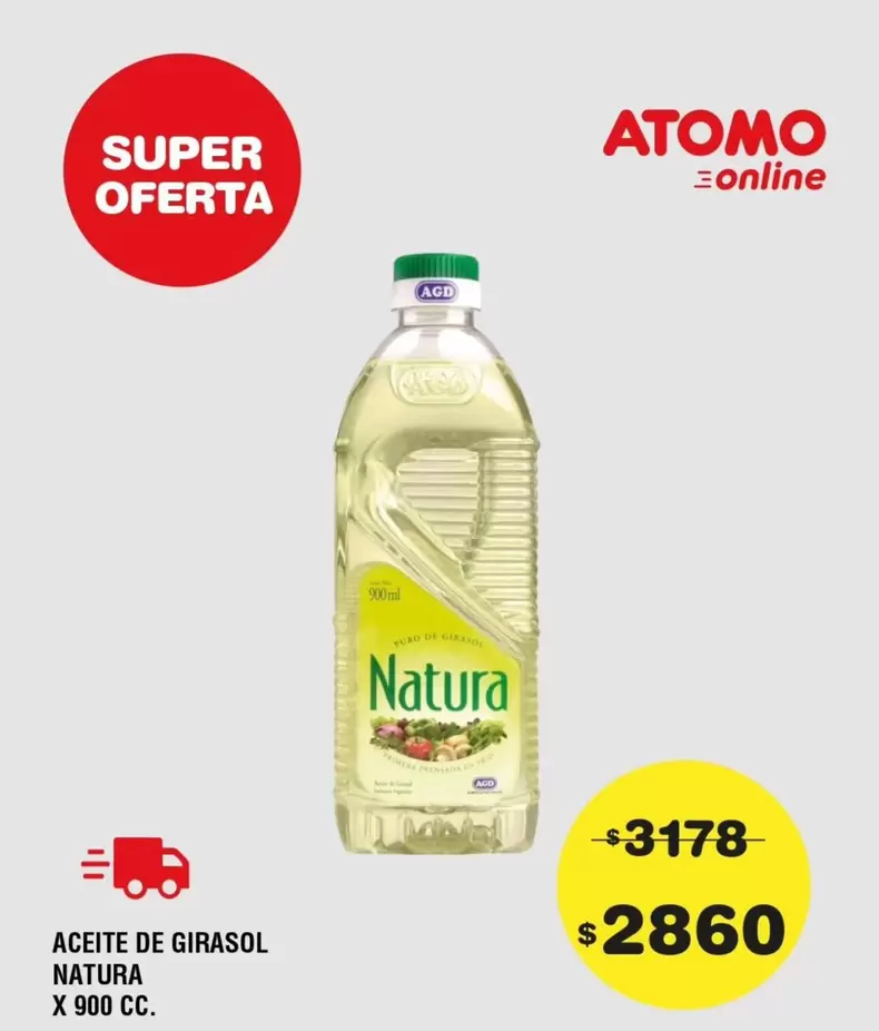 Natura - ACEITE DE GIRASOL