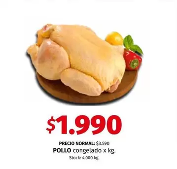 X$ - POLLO congelado x kg.