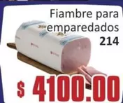 214 - Fiambre para emparedados