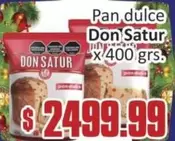 Don Satur - Pan dulce