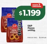 S&P - Pepas