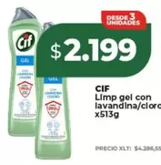Cif - Limp gel con lavandina/cloro
