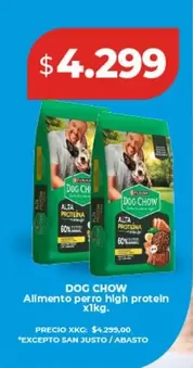 Dog Chow - Alimento perro high protein