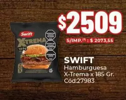 Swift - Hamburguesa X-Trema