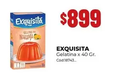 Exquisita - Gelatina x 40 Gr.