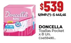 Doncella - Toallas Pocket