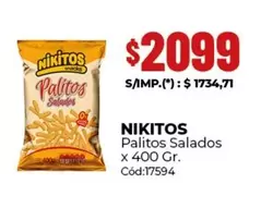 Nikitos - Palitos Salados