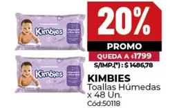 Kimbies - Toallas Húmedas